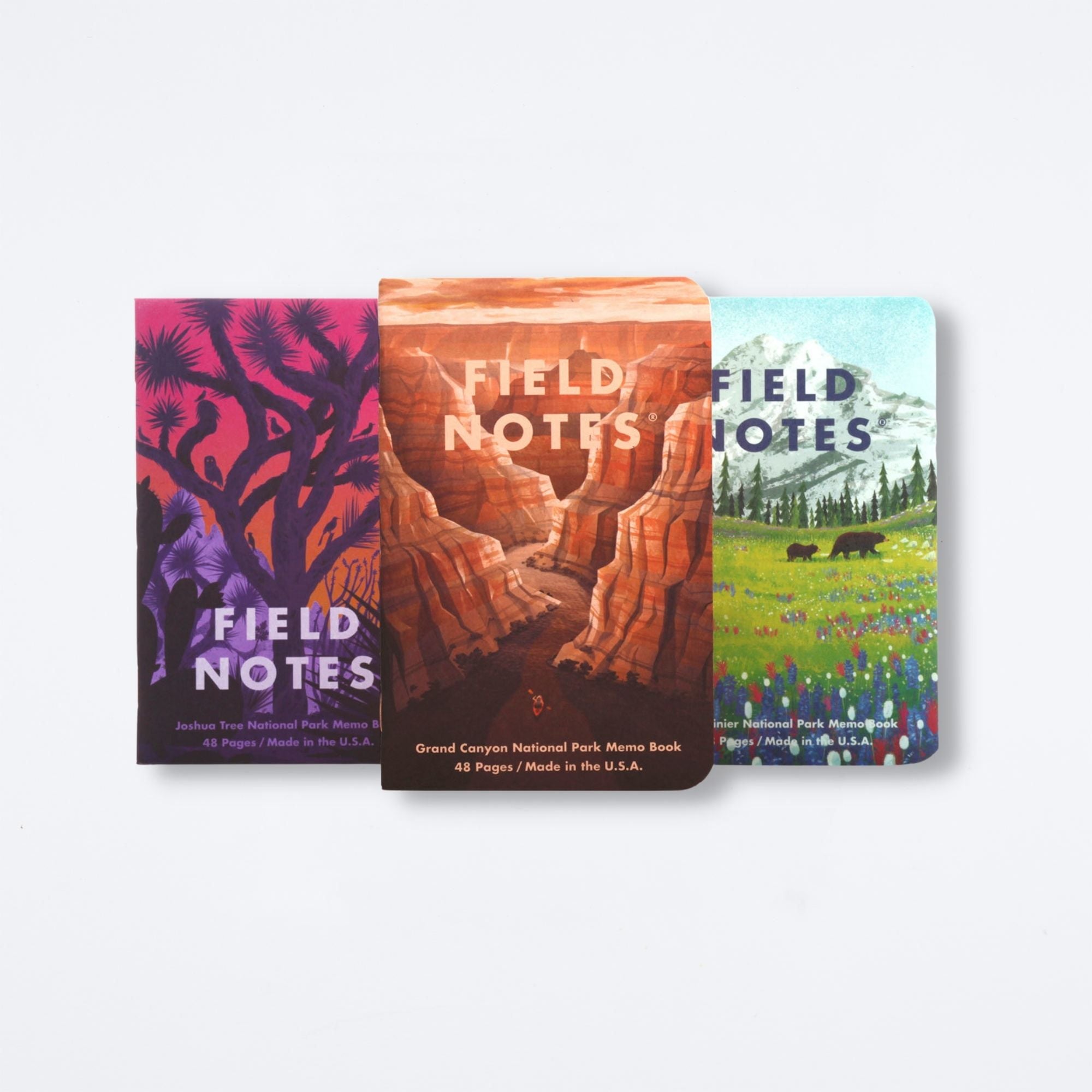 National Parks Notebook Set Series B