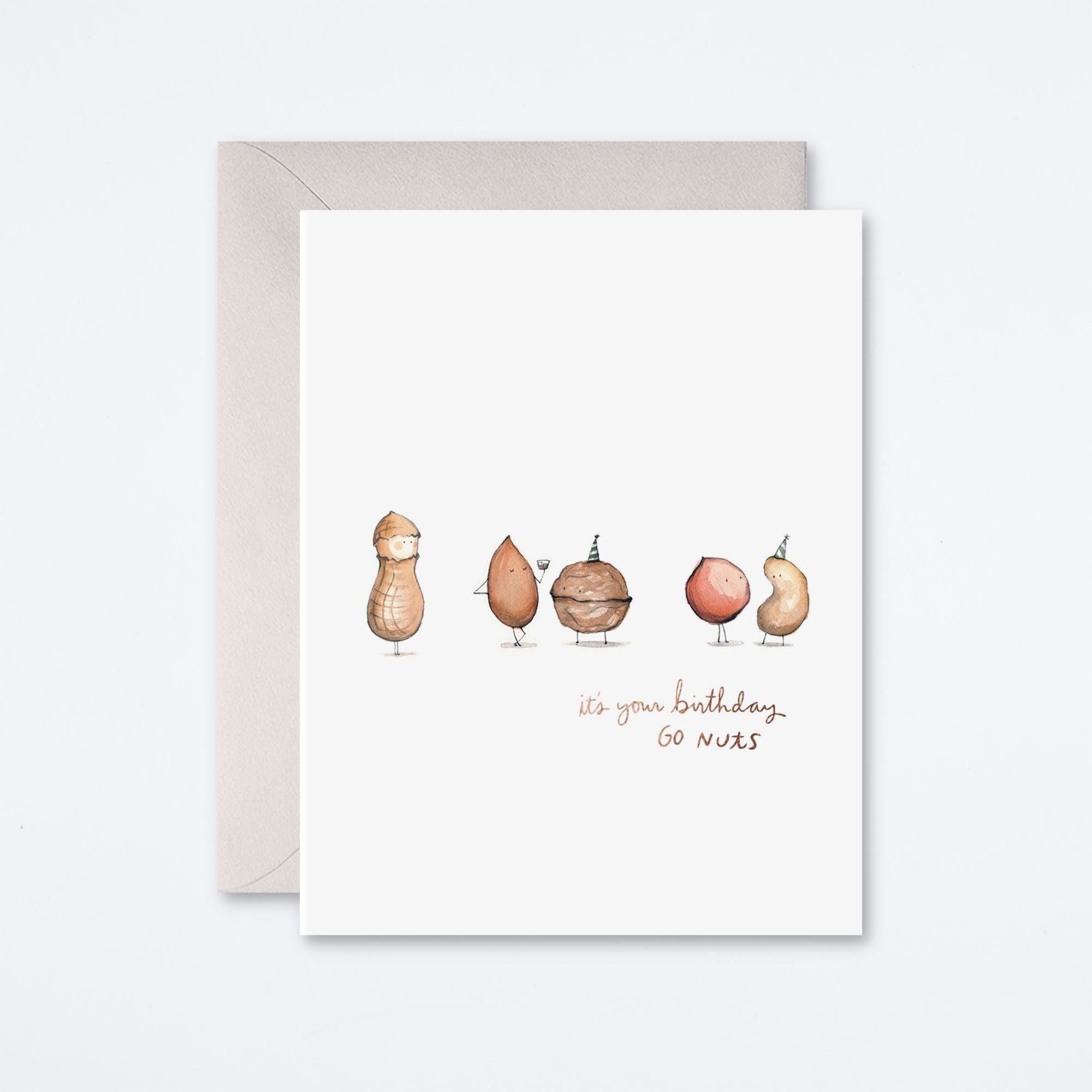 Go Nuts Birthday Card