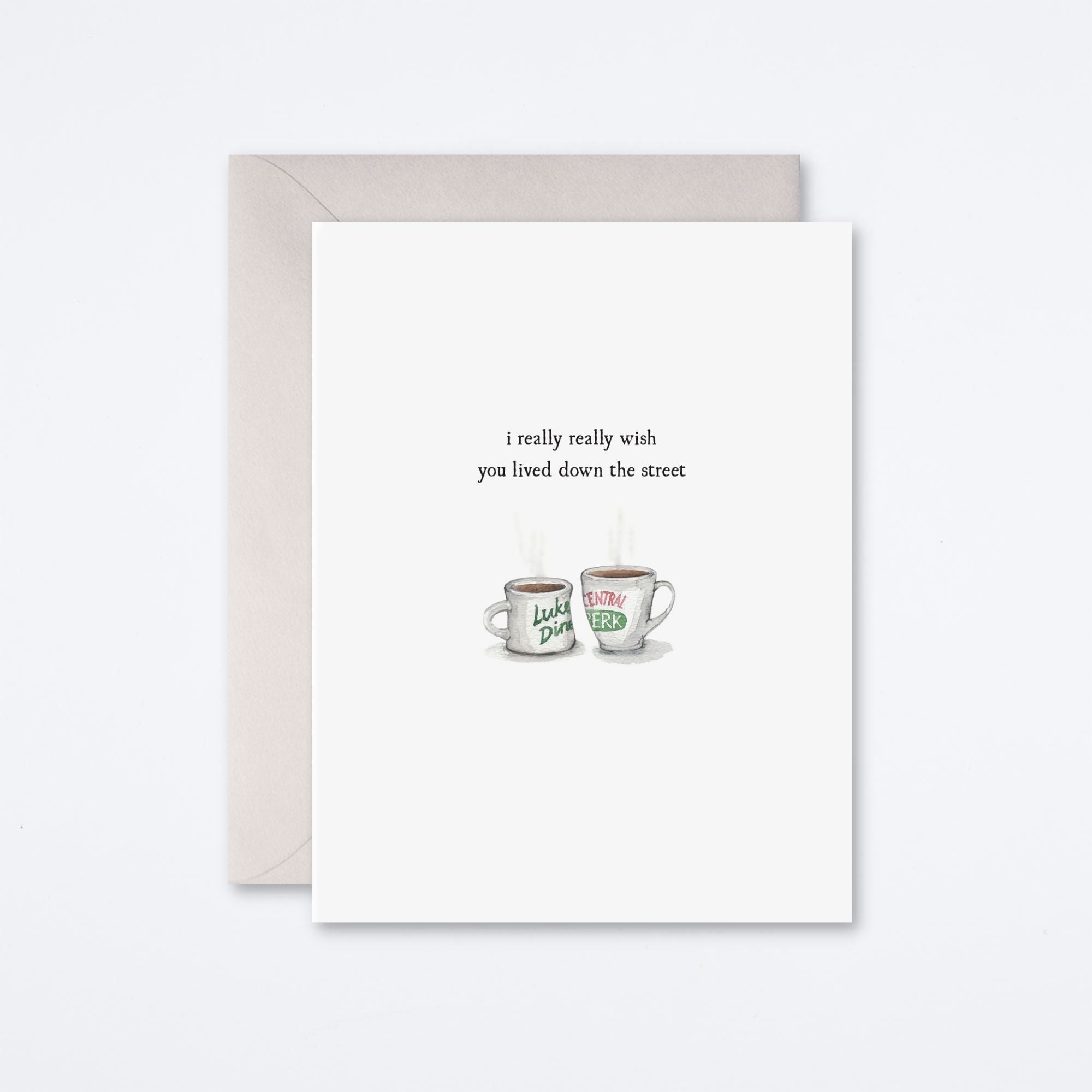 Coffee Cups Card