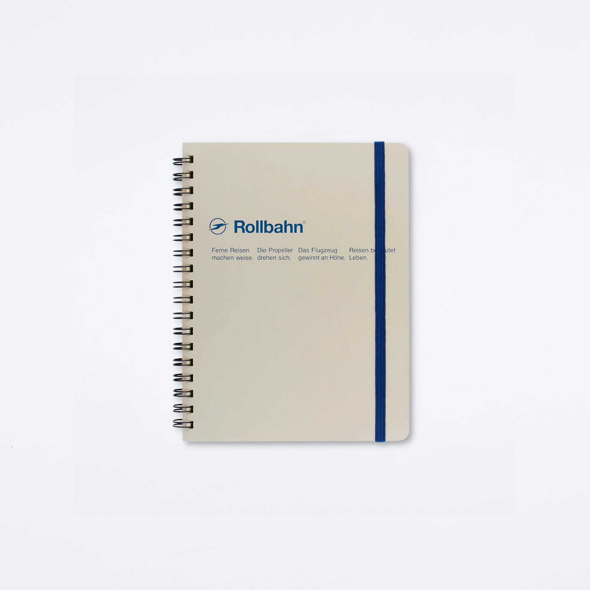 Rollbahn Spiral Pocket Memo Notebook