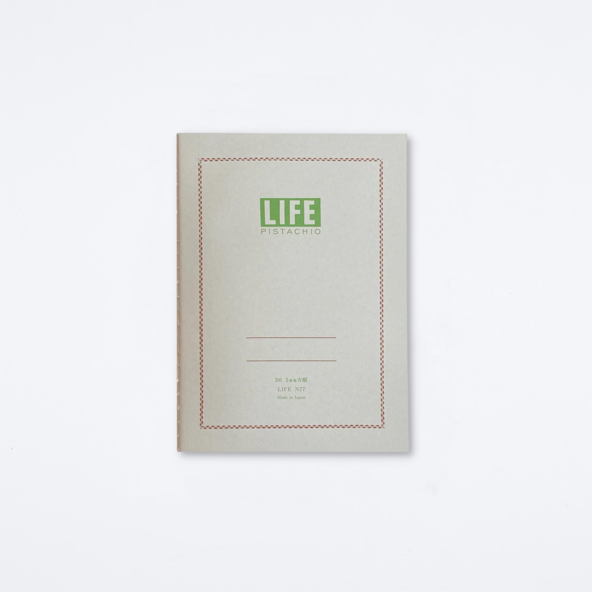 Life Pistachio B6 Notebook