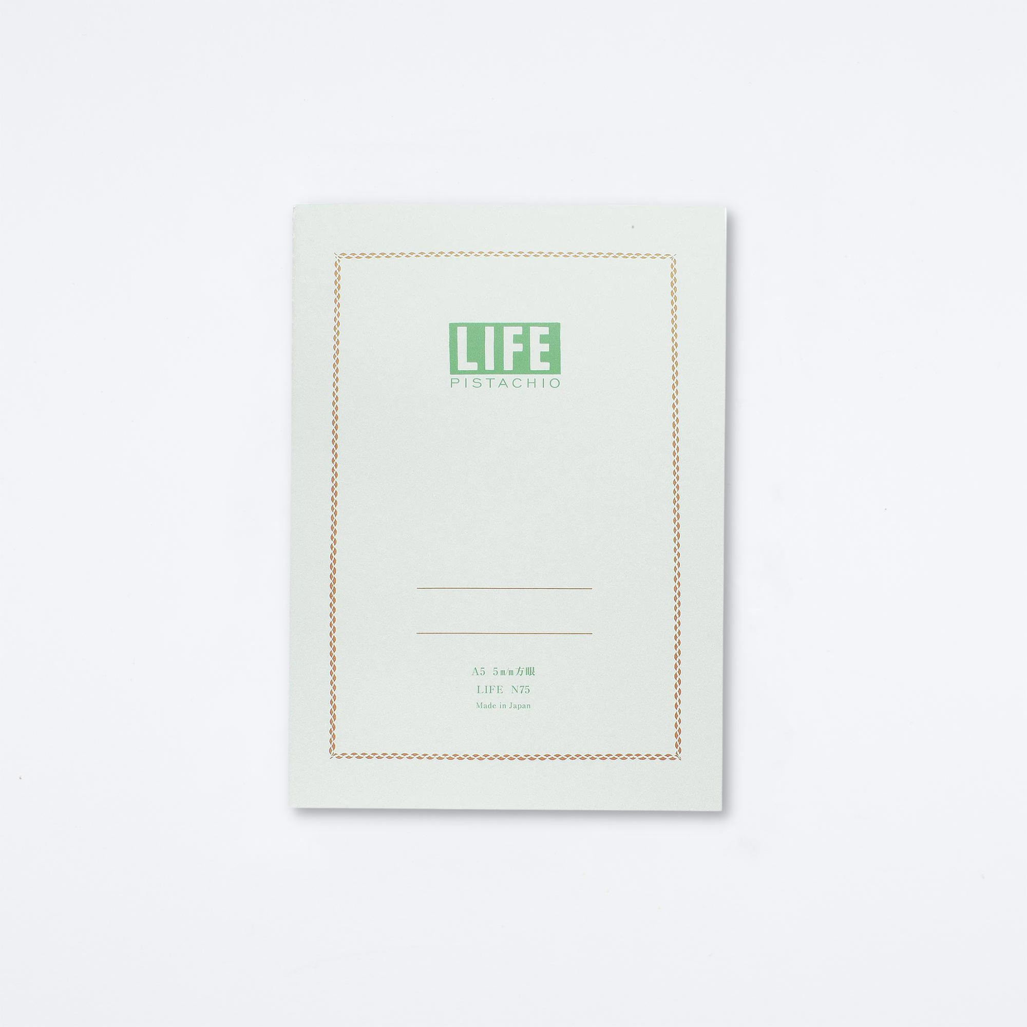 Life Pistachio A5 Notebook