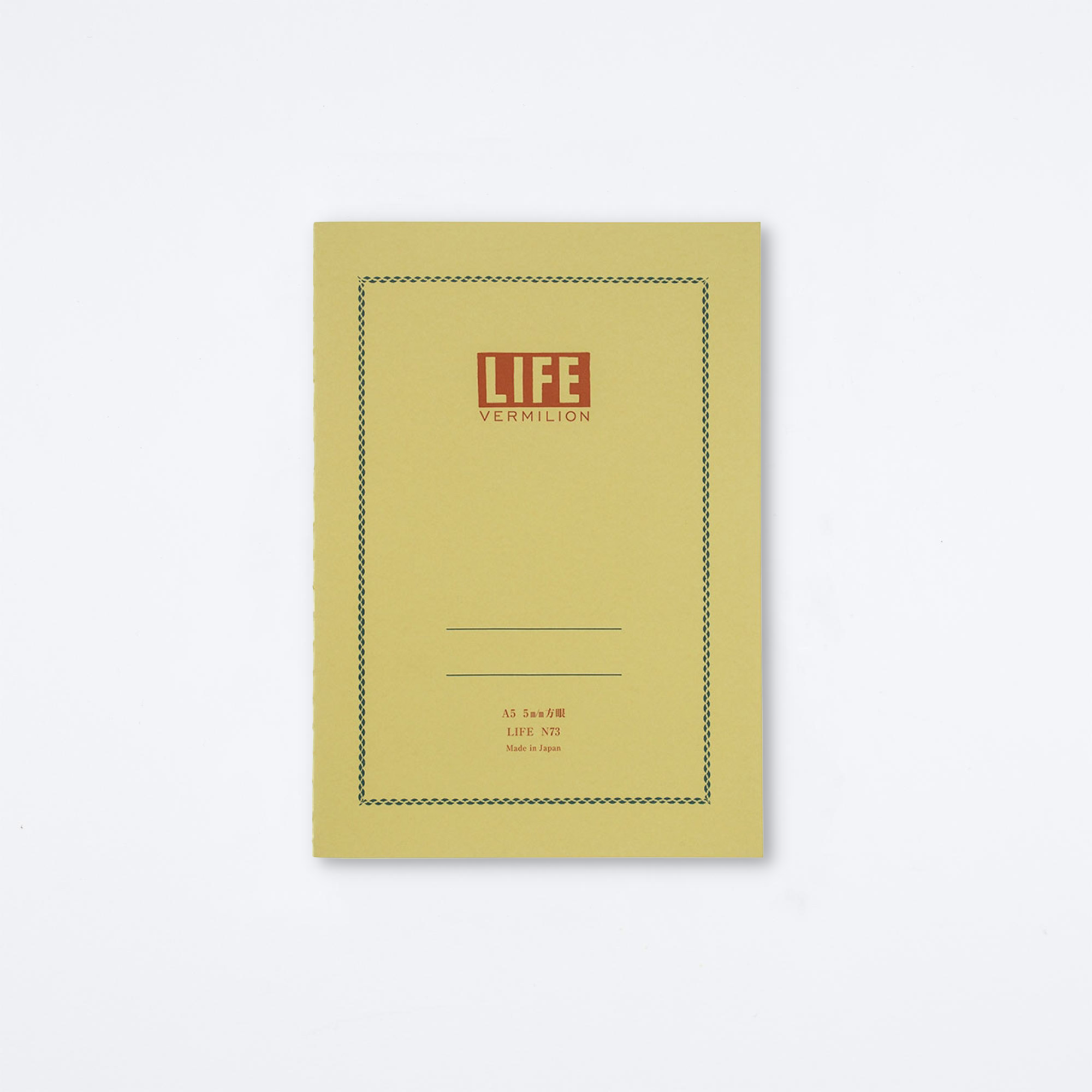 Life Vermilion A5 Notebook