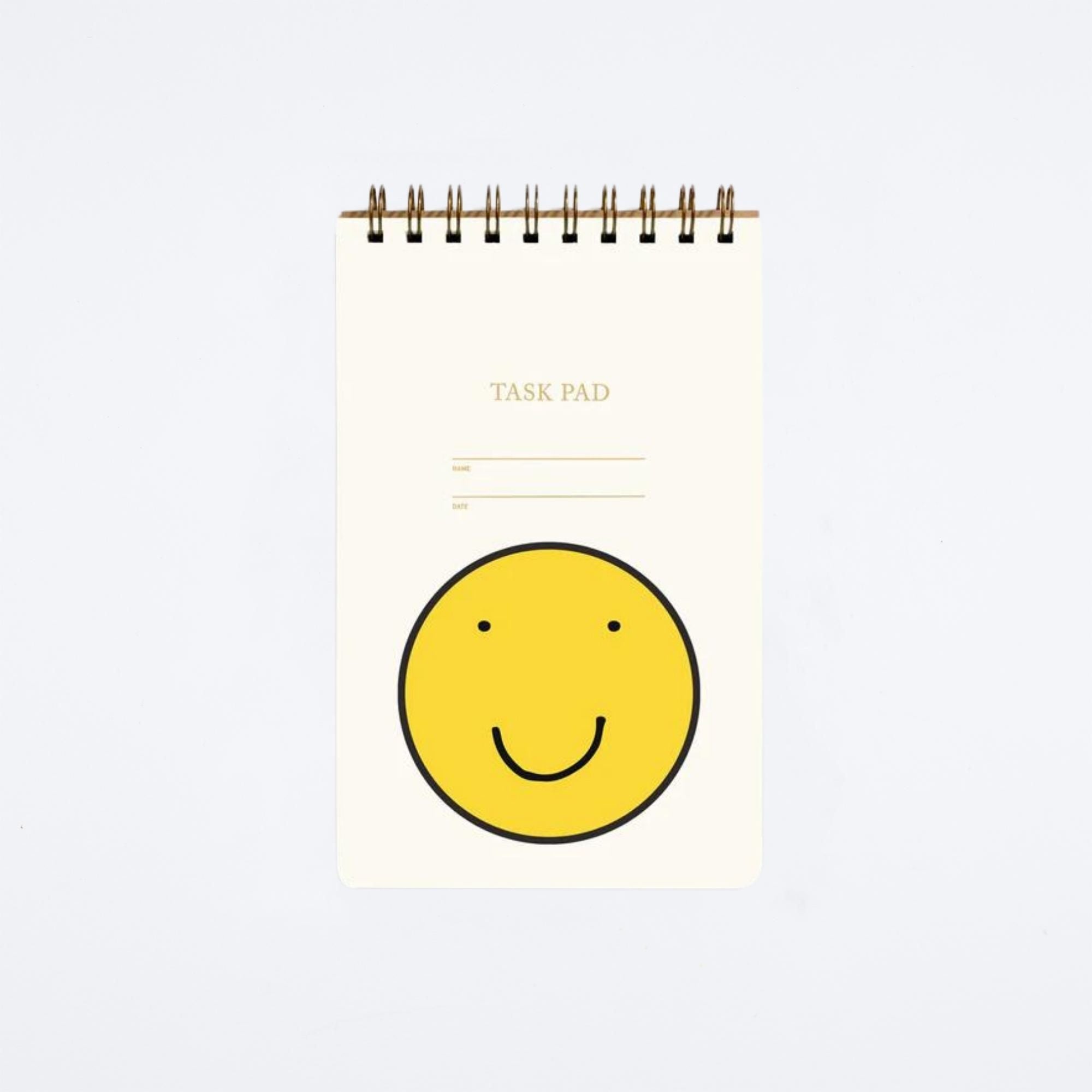 Smiley Face Task Pad Notebook