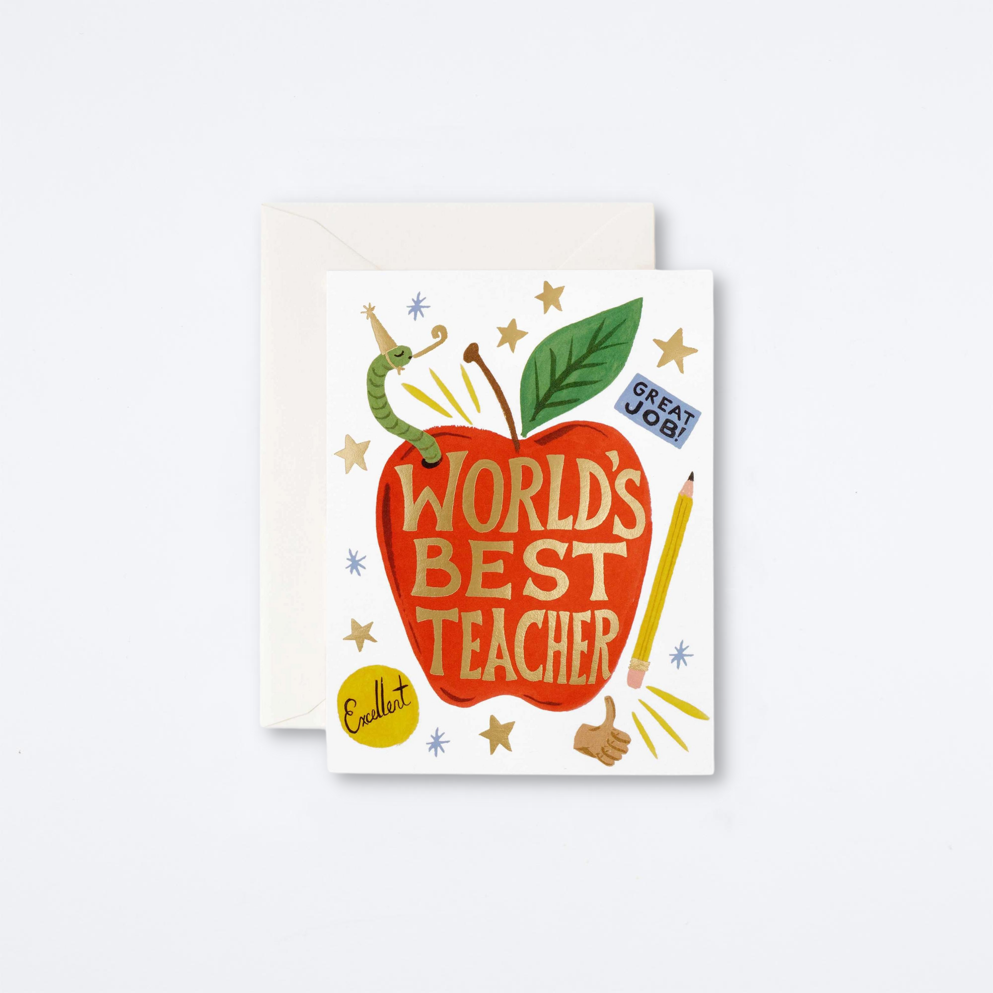 World's Best Teacher Card