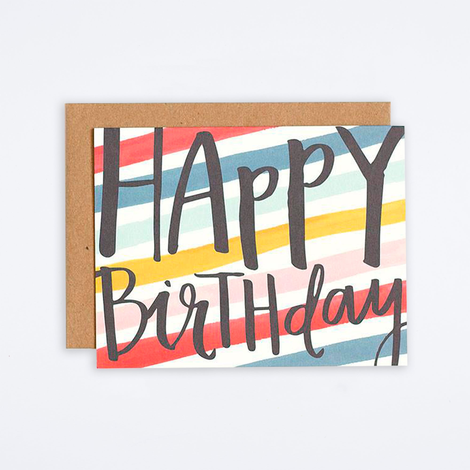 Birthday Stripes Card