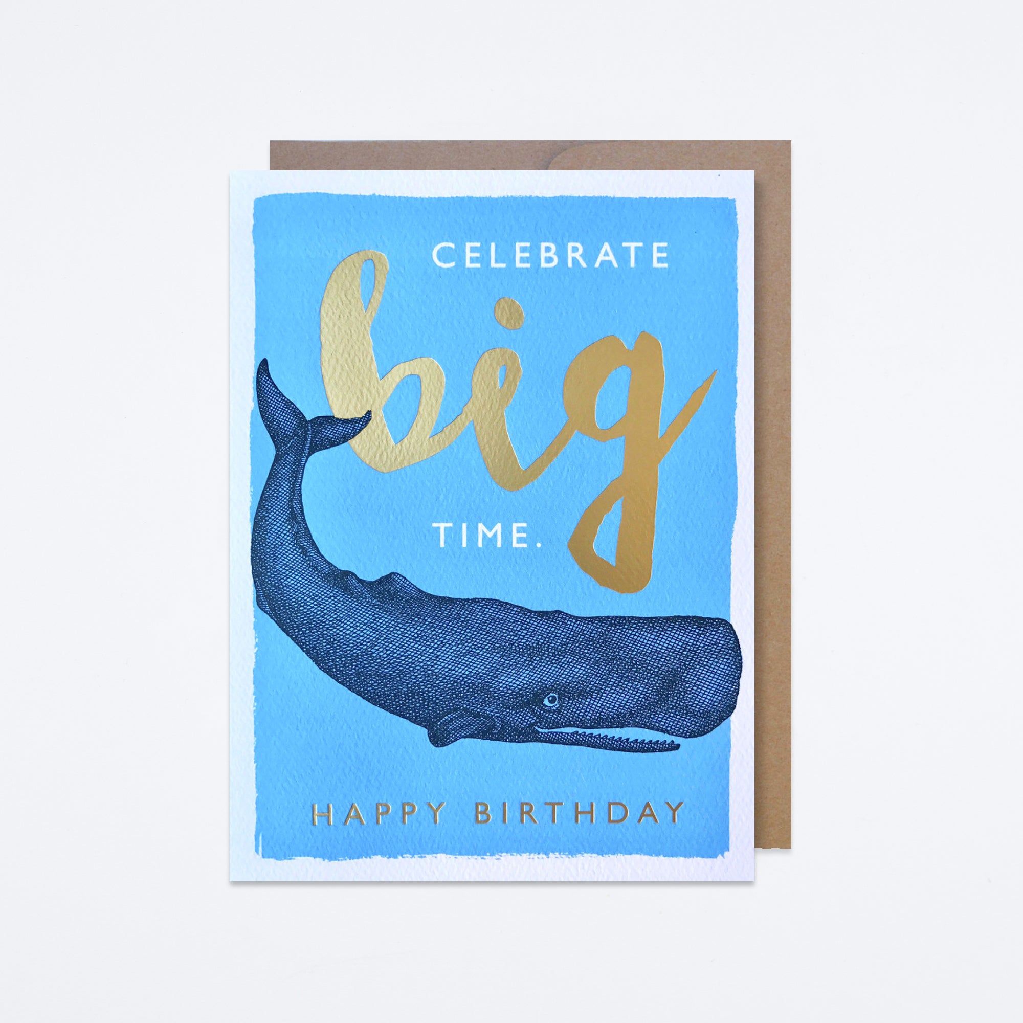 Birthday Whale Card