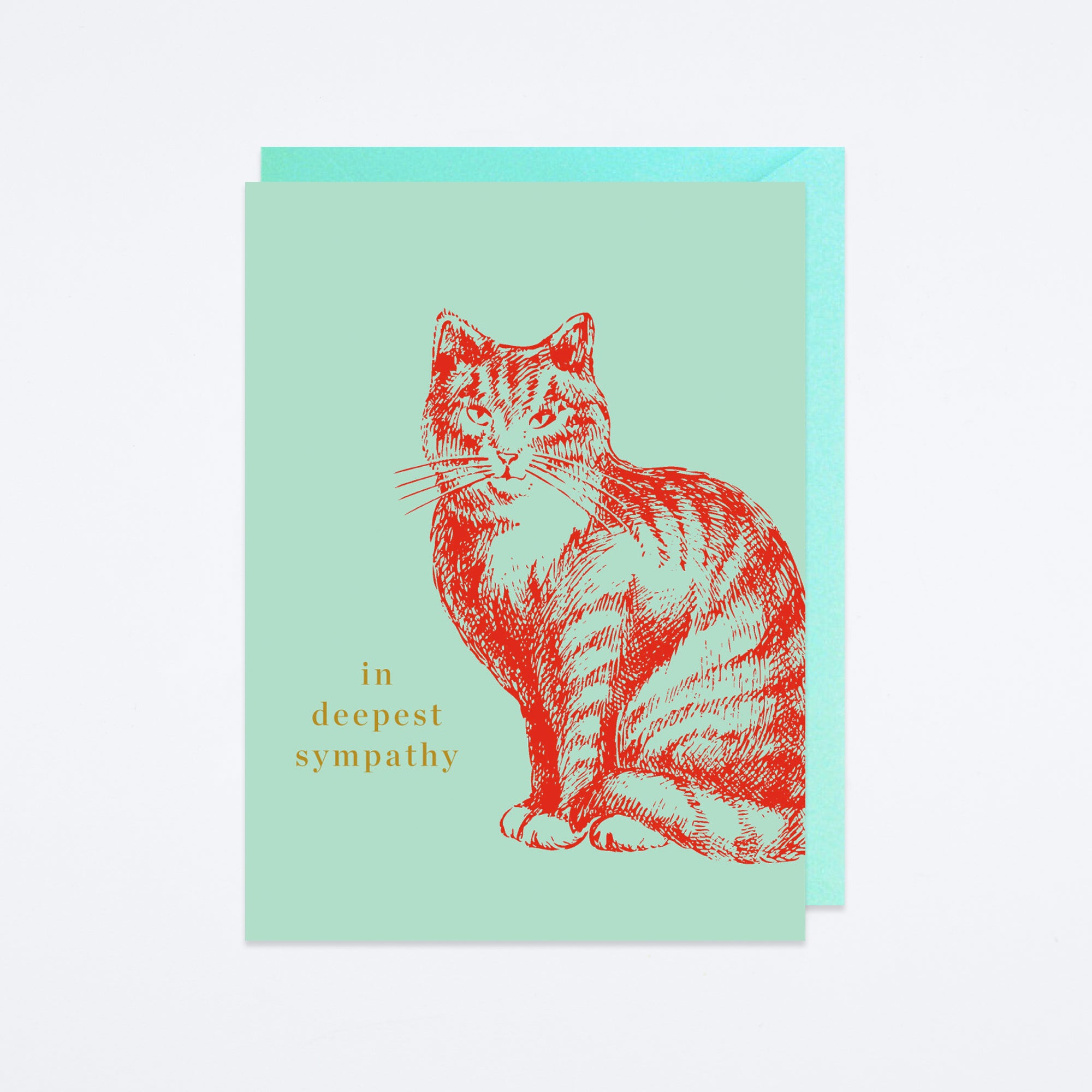 Cat Sympathy Card