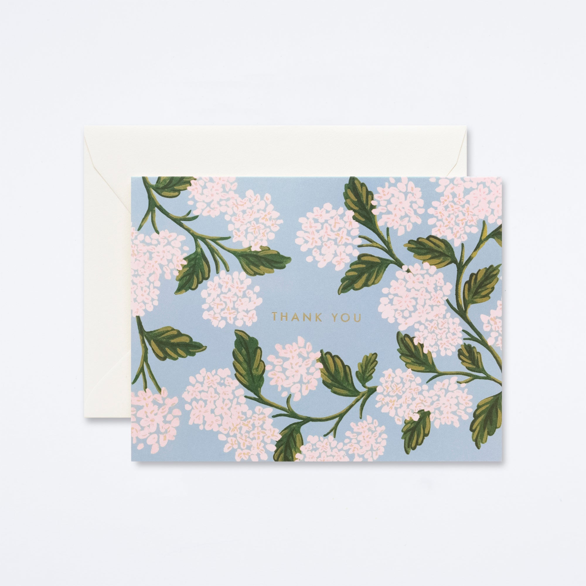 Hydrangea Thank You Card