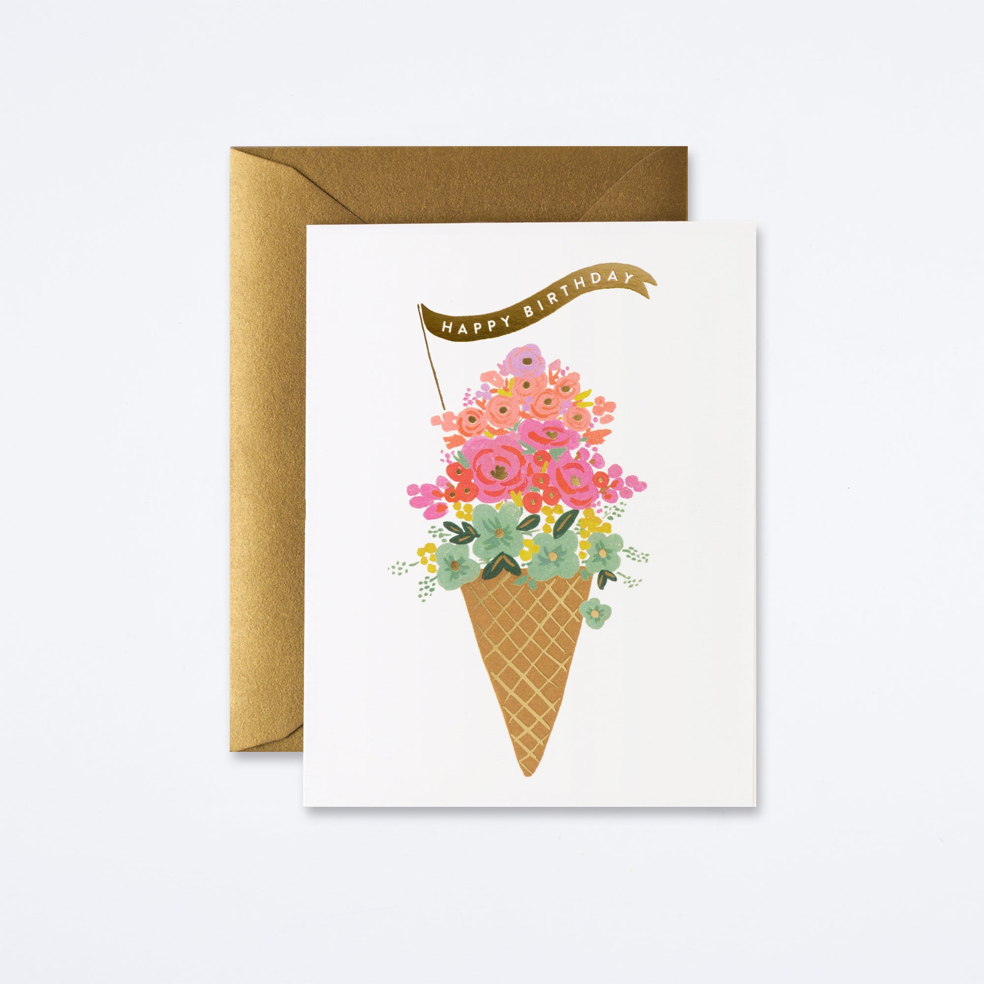 Ice Cream Birthday Card