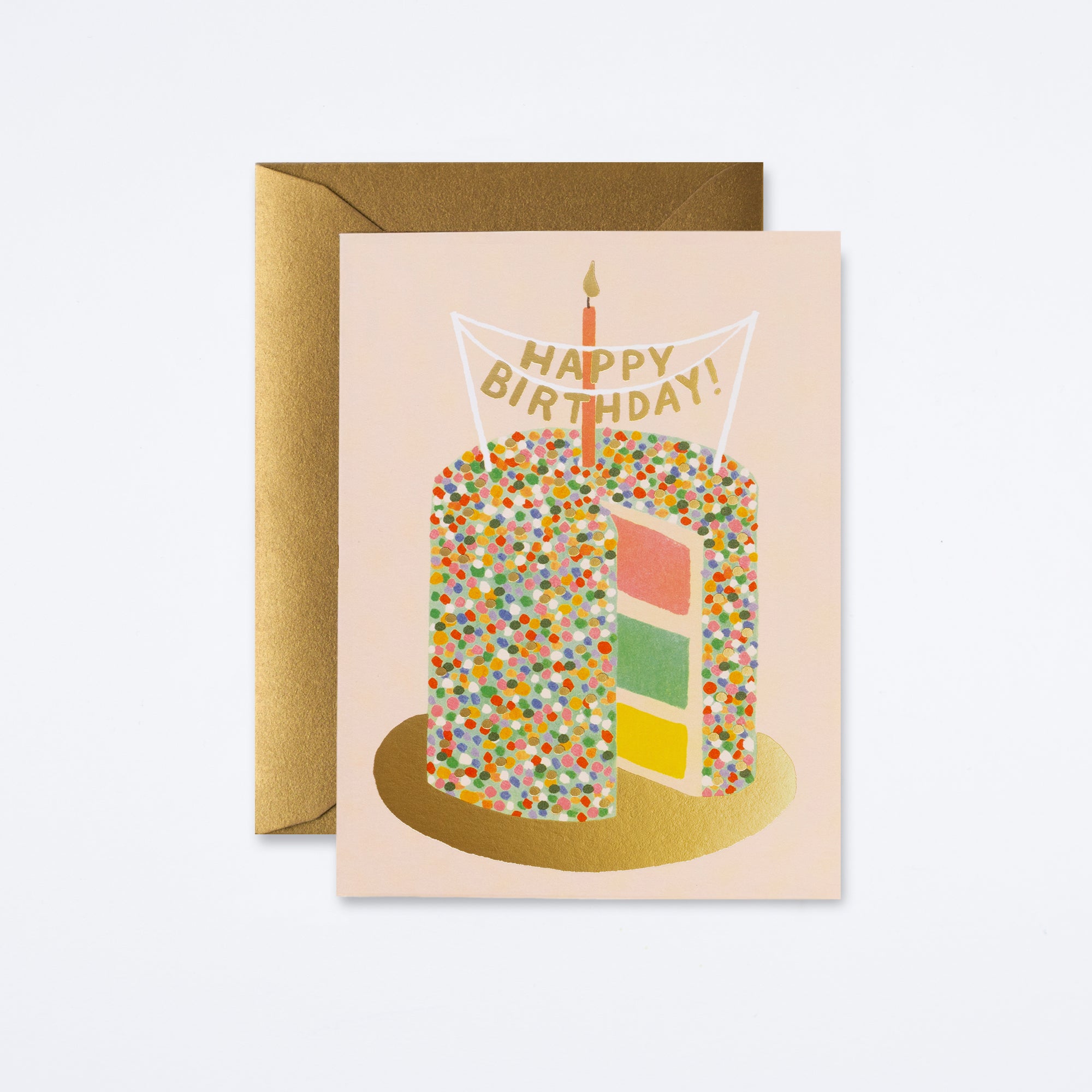 Layer Cake Birthday Card