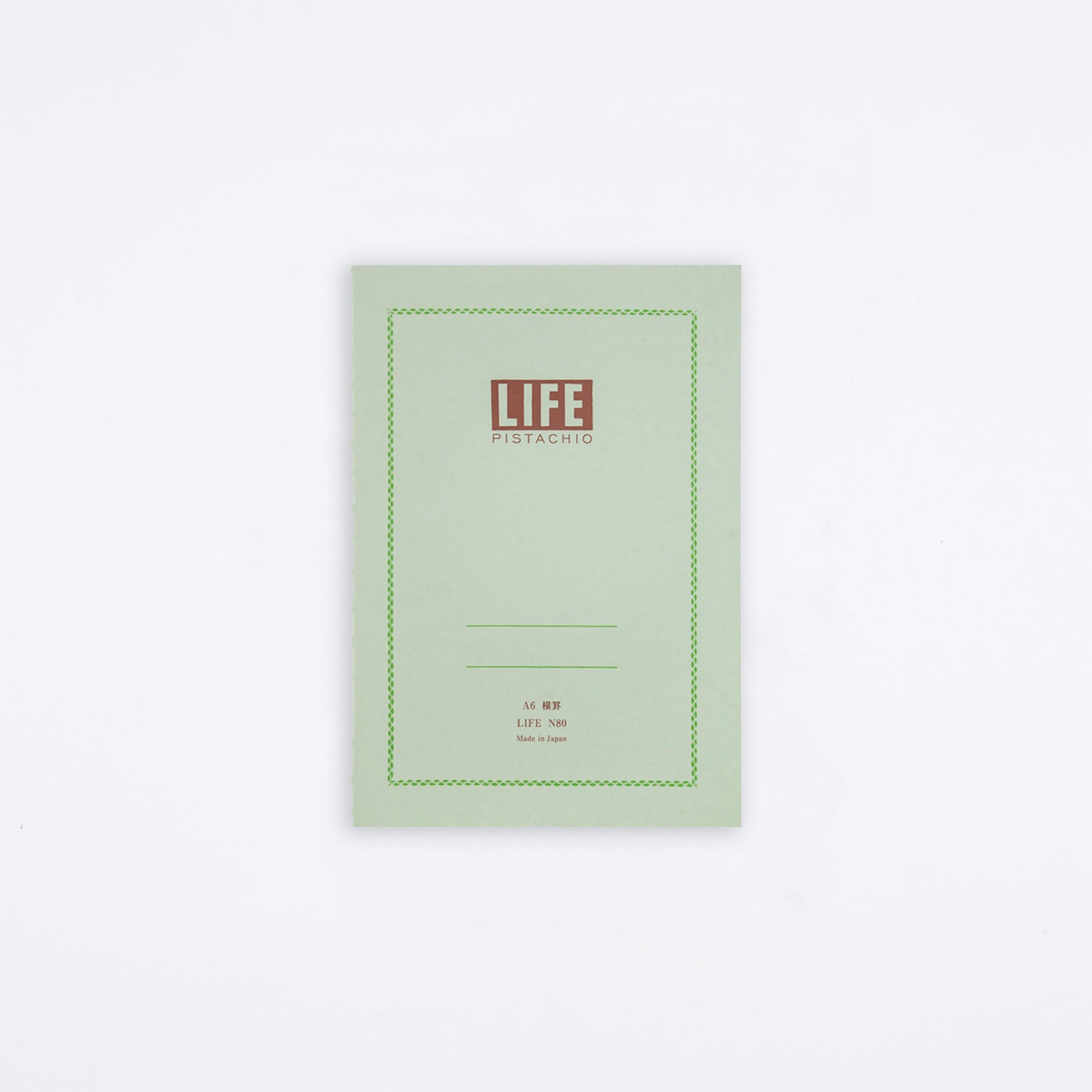 Life Pistachio A6 Notebook