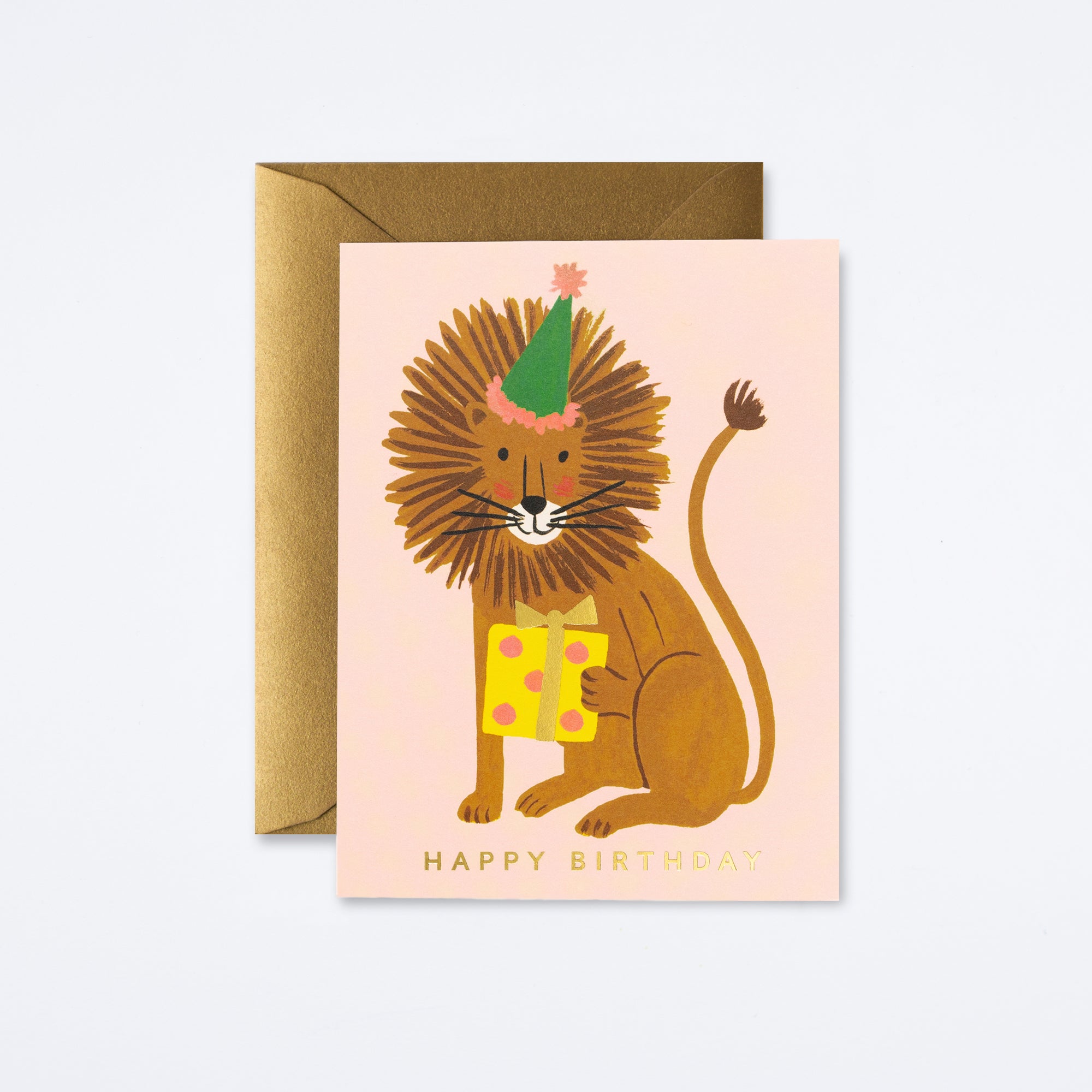 Lion Birthday Card