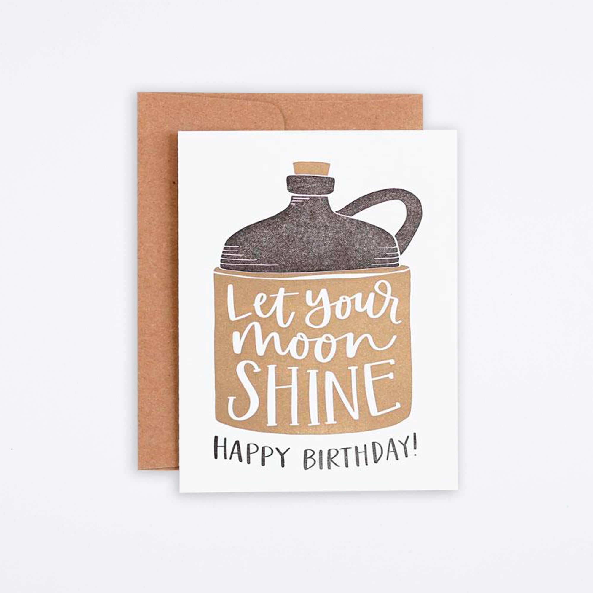 Moonshine Birthday Card