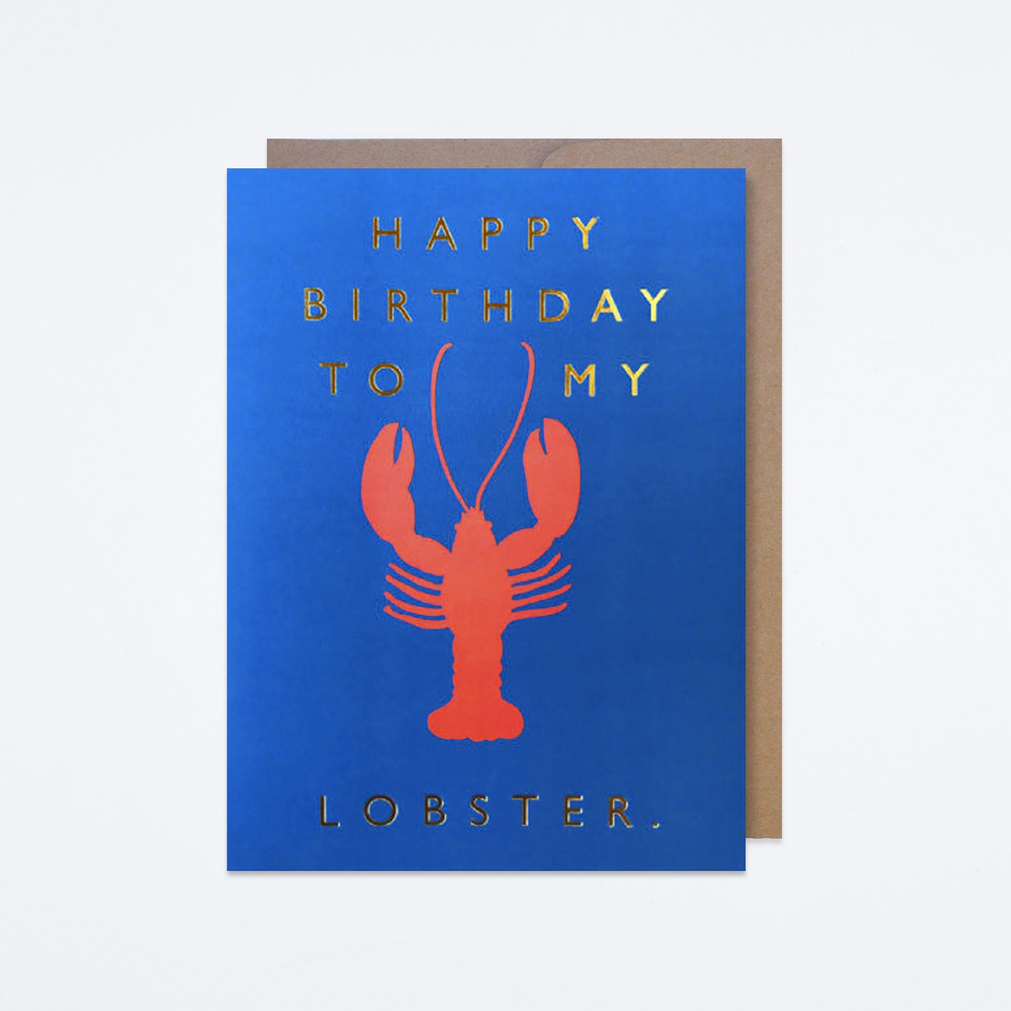 My Lobster Birthday Card