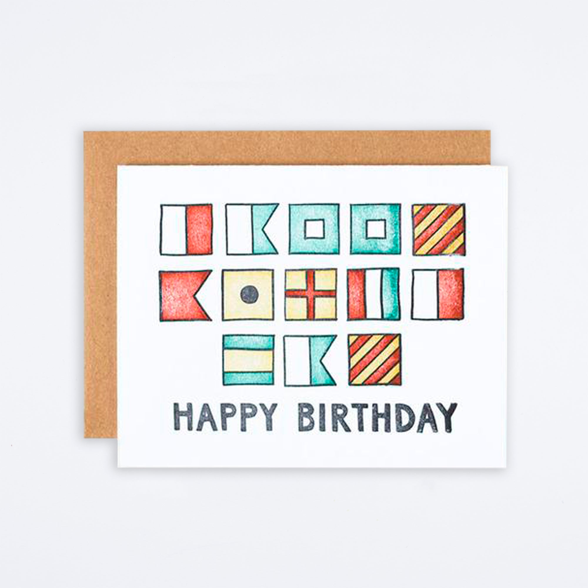 Nautical Birthday Card