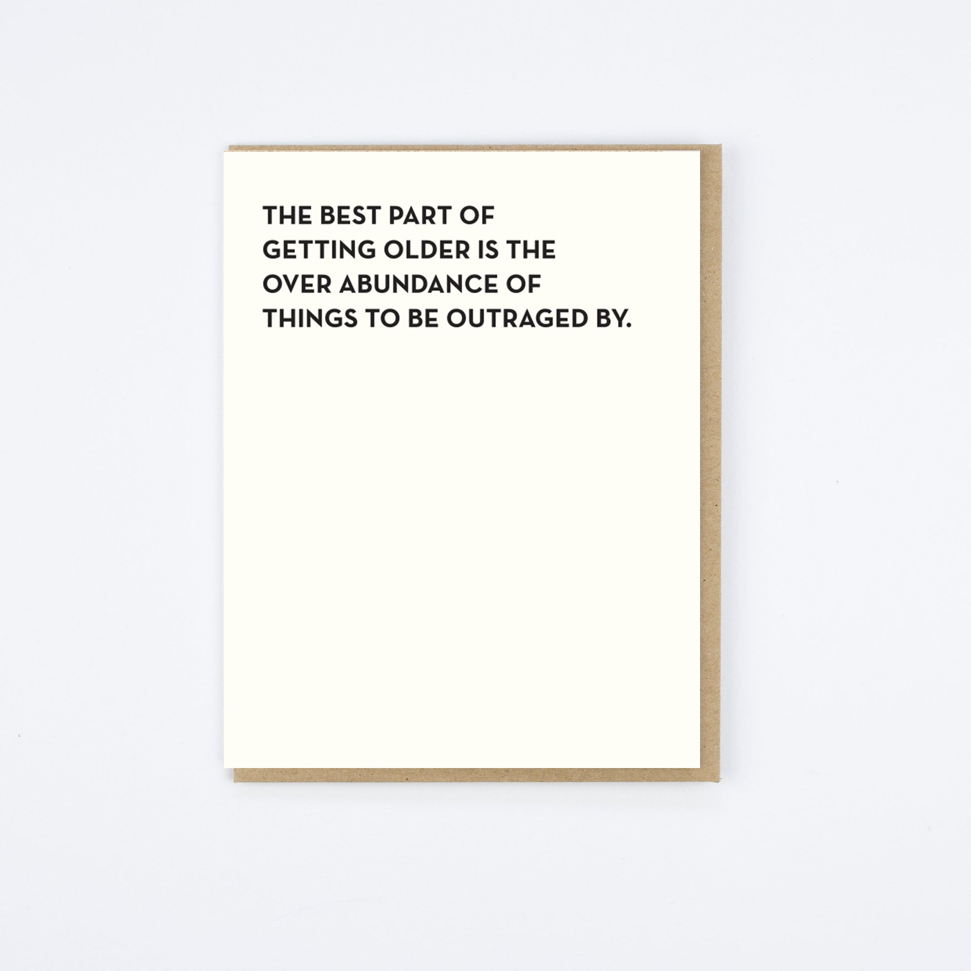 Outrage Card