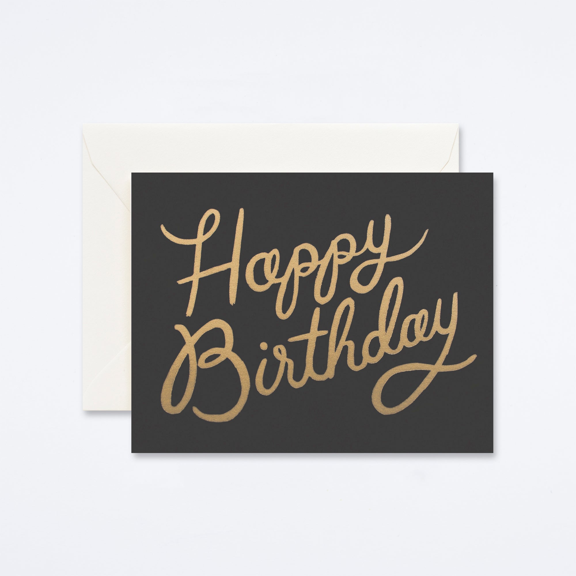 Shimmering Birthday Card