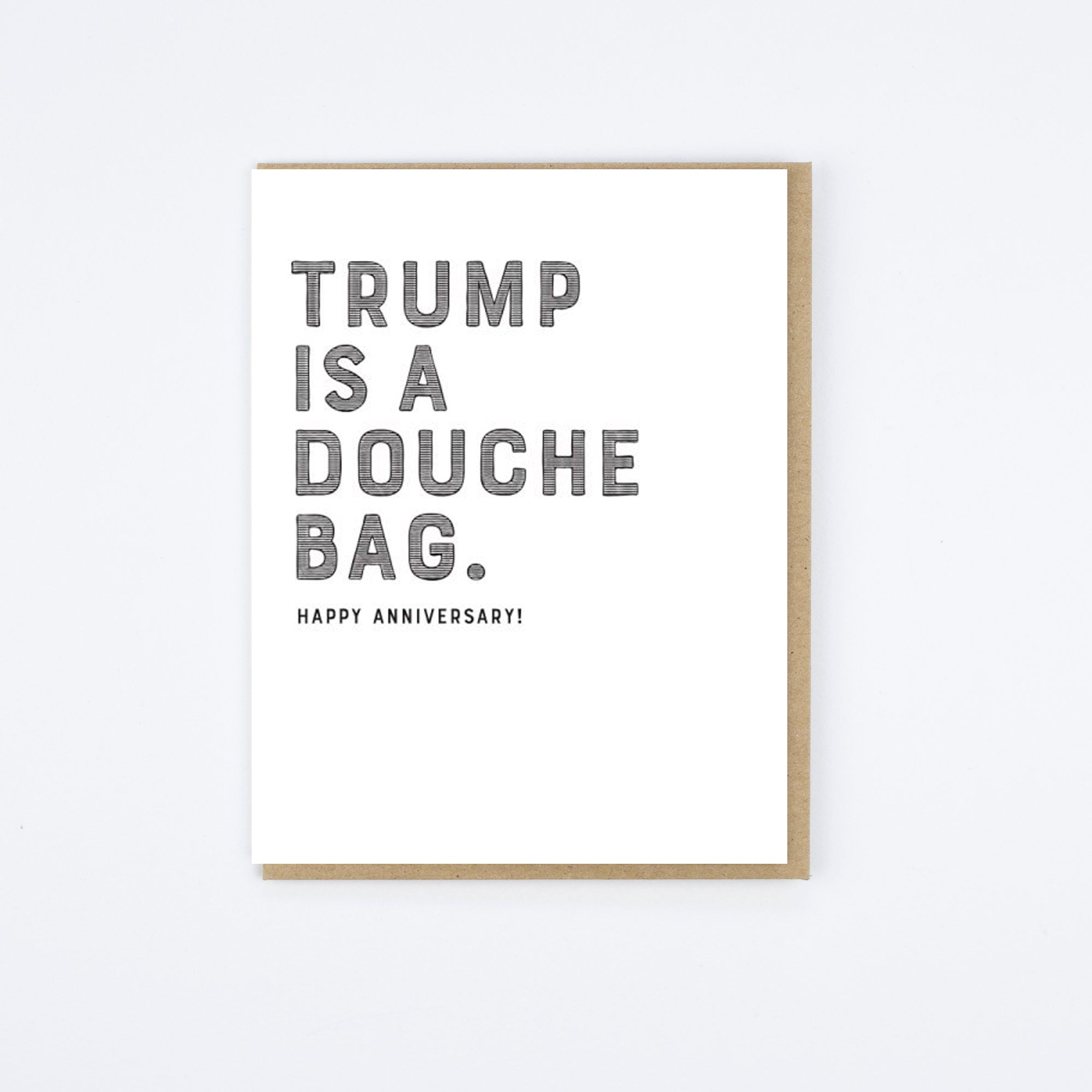 Trump Douchebag Card